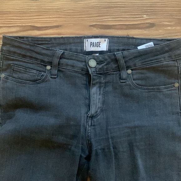 Paige Verdugo Ankle charcoal jeans size 27 - Picture 3 of 7